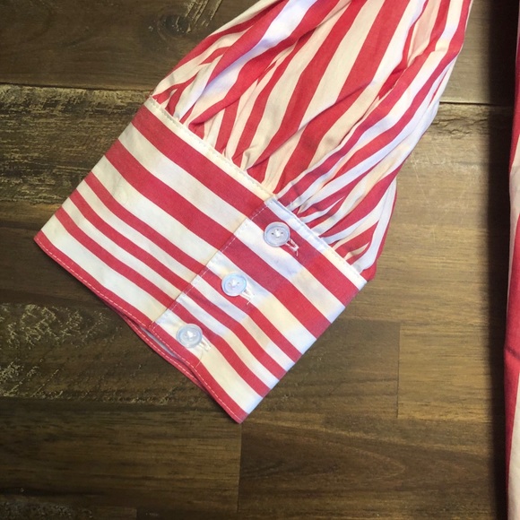 Who What Wear striped off shoulder top - Picture 7 of 7